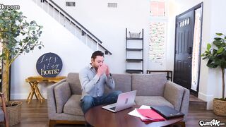 Фетиш на сперму — Октавия находит у Брэда порно с кремпаями и реализует общий фетиш